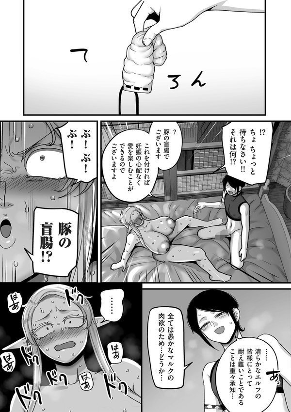限界熟女エルフ専用！ 男娼デリバリーサービス！！【電子特装版】 エロ画像 027