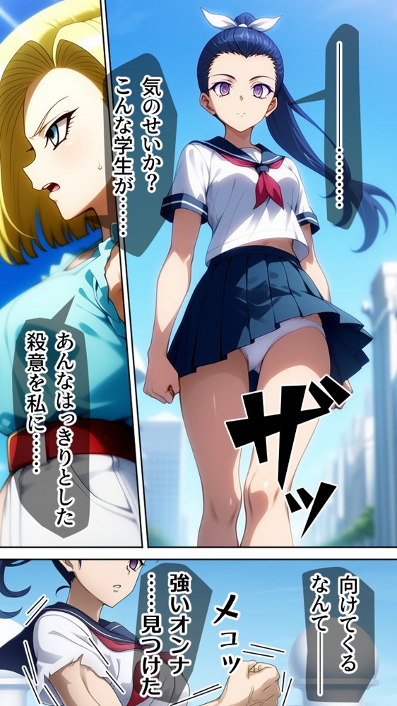 盗まれた肉体-人造人間18号- エロ同人誌画像 006