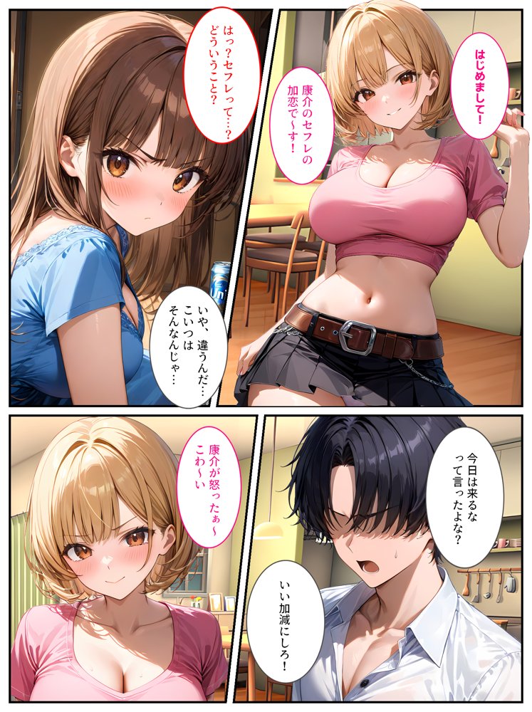 生意気な妹をカネとセックスでわからせたい！ エロ同人誌画像 009