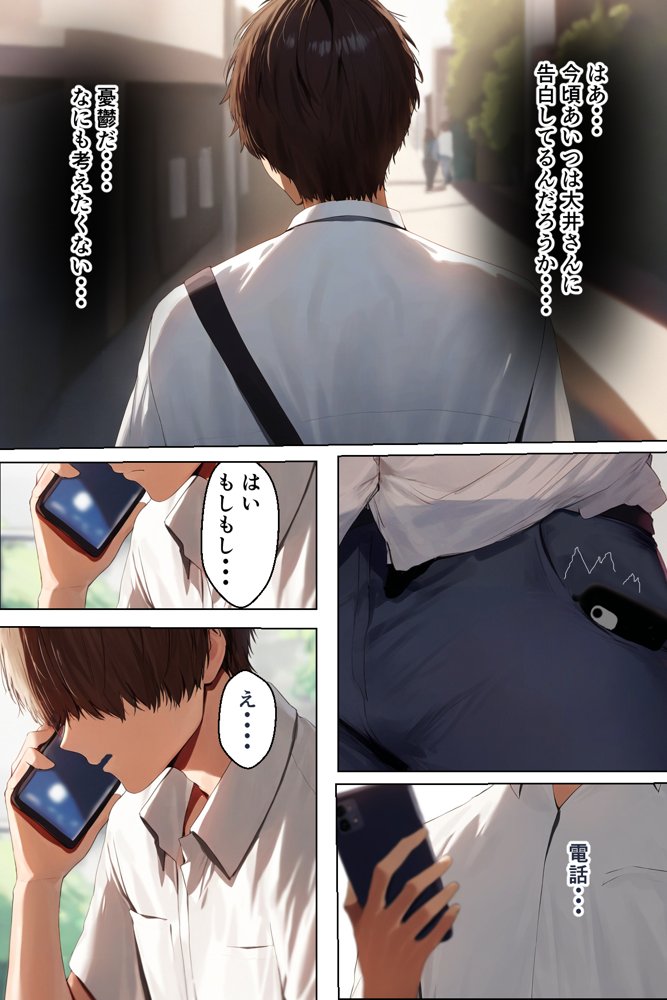 SMNTR〜僕を愛してくれるドSクールギャルがNTRる話〜 エロ同人誌画像 021