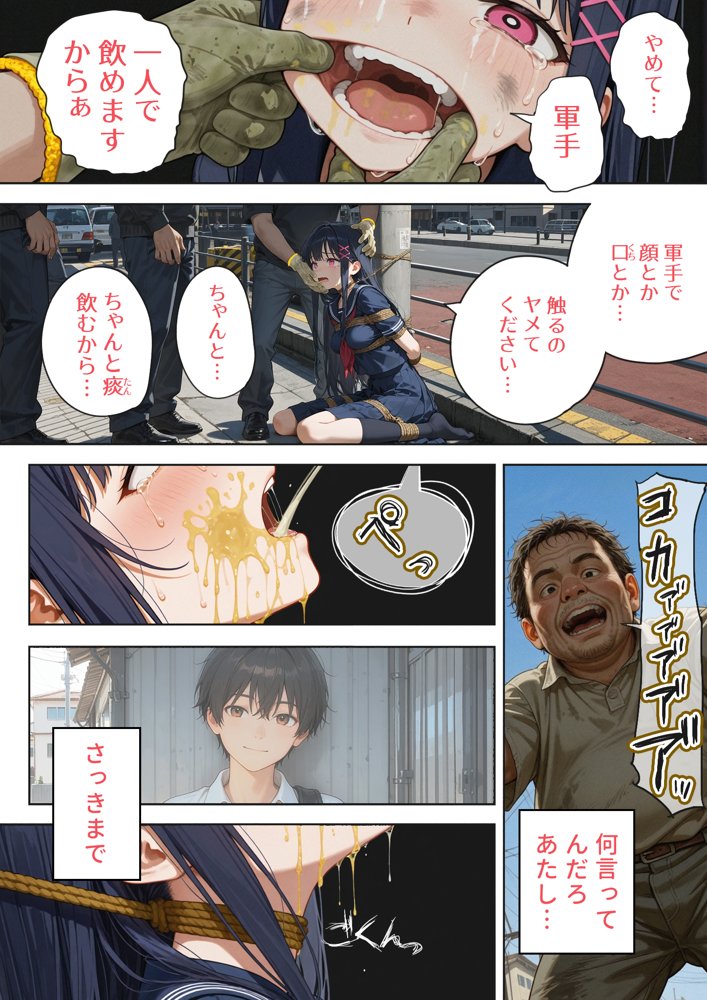痰壺 エロ同人誌画像 022