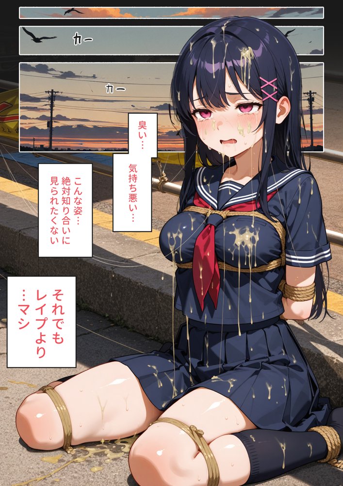 痰壺 エロ同人誌画像 027