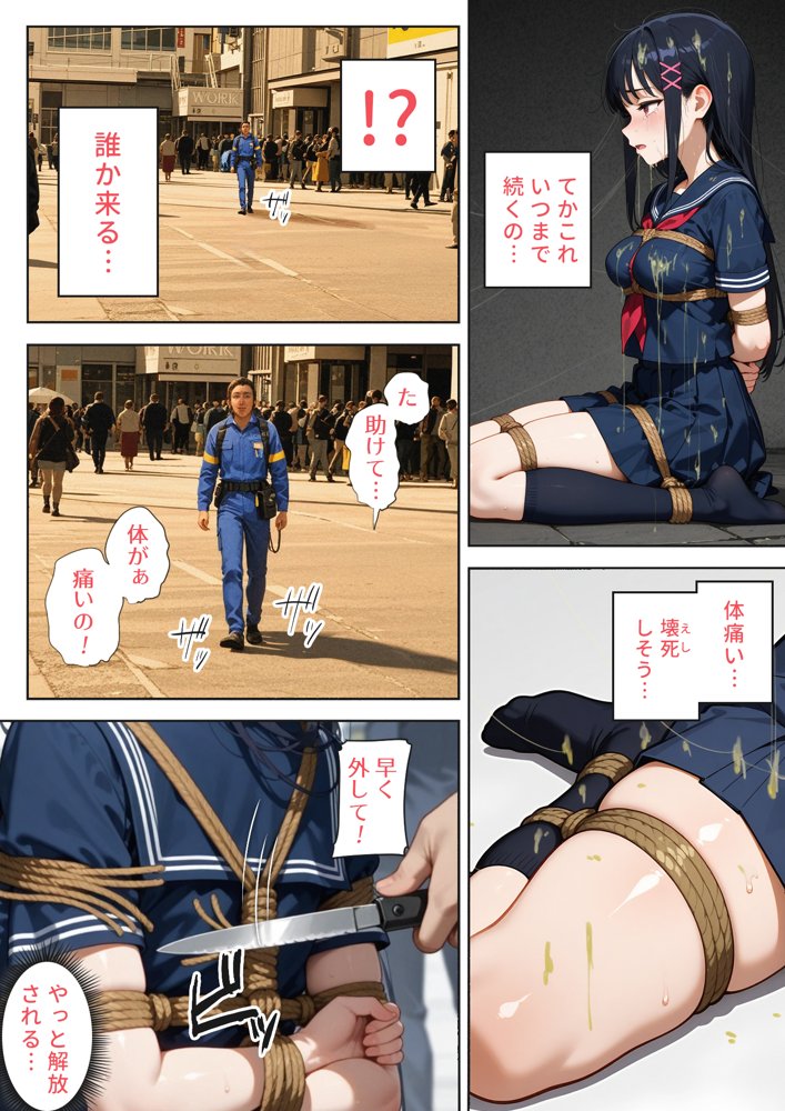 痰壺 エロ同人誌画像 028