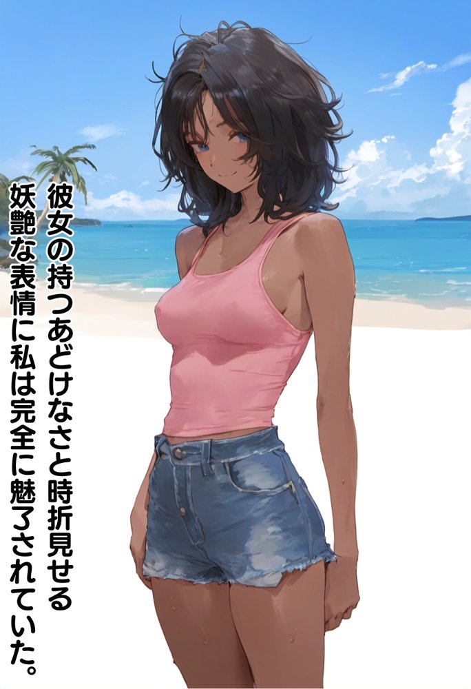 南国で出会った褐色娘と校長が金玉空っぽになるまでエッチするお話 エロ同人誌画像 013
