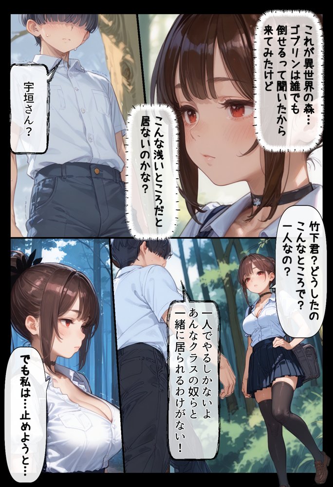 異世界催●〜虐めてきた奴らを催●アプリで快楽に堕とせ〜 エロ同人誌画像 012