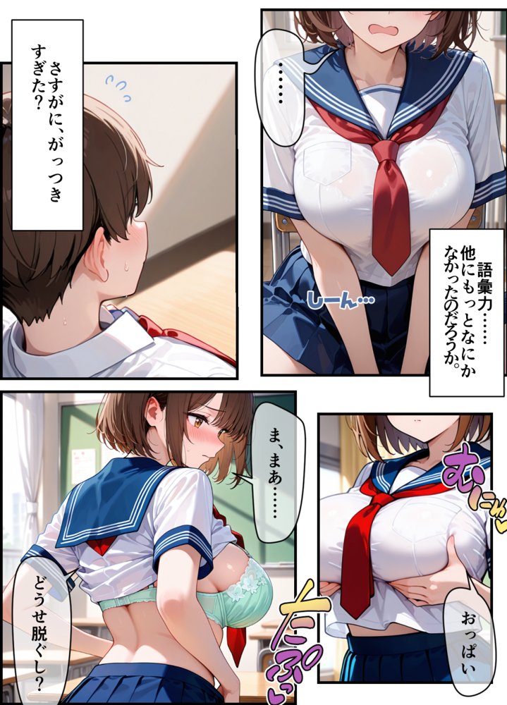 おちんぽ係の山本さん エロ同人誌画像 015