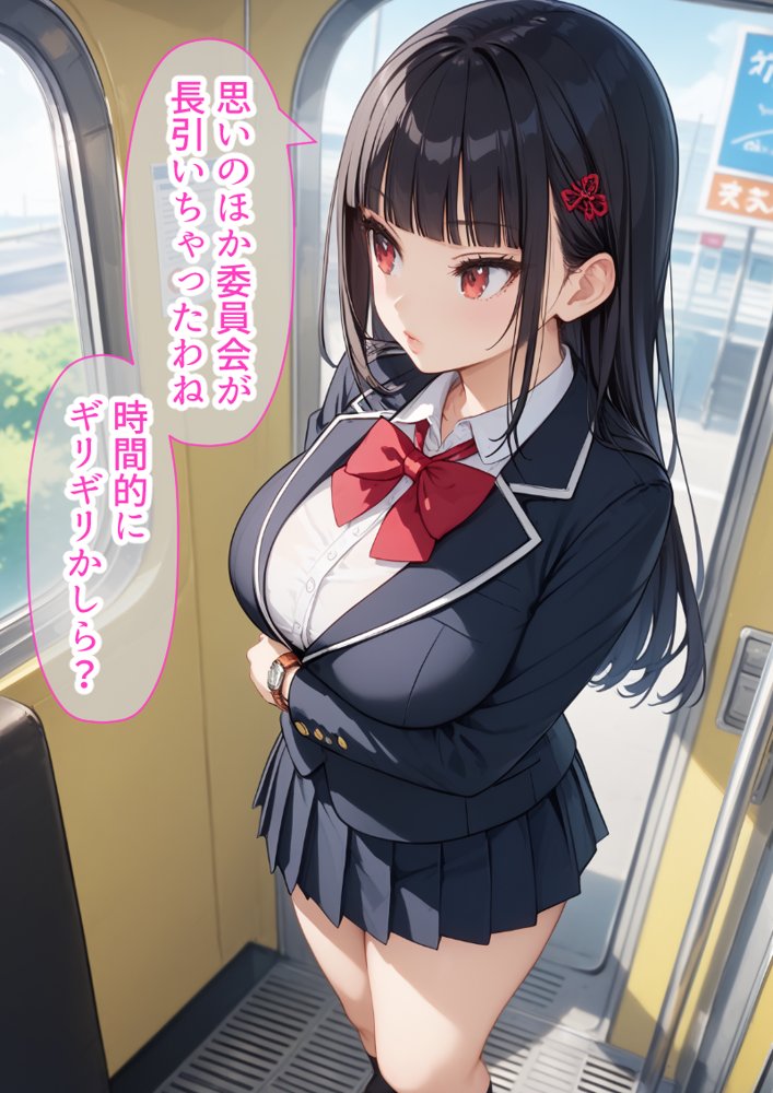 種付けおじさんに痴●された件 爆乳JK編 エロ同人誌画像 007