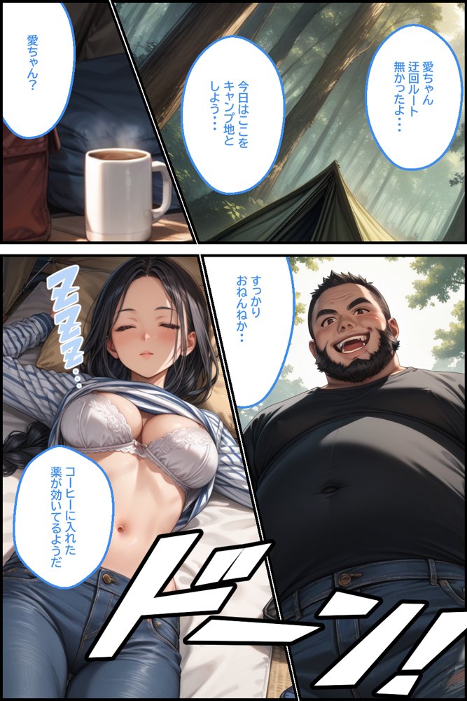 最愛の妻を信頼する上司に寝取られました。前編 エロ同人誌画像 006