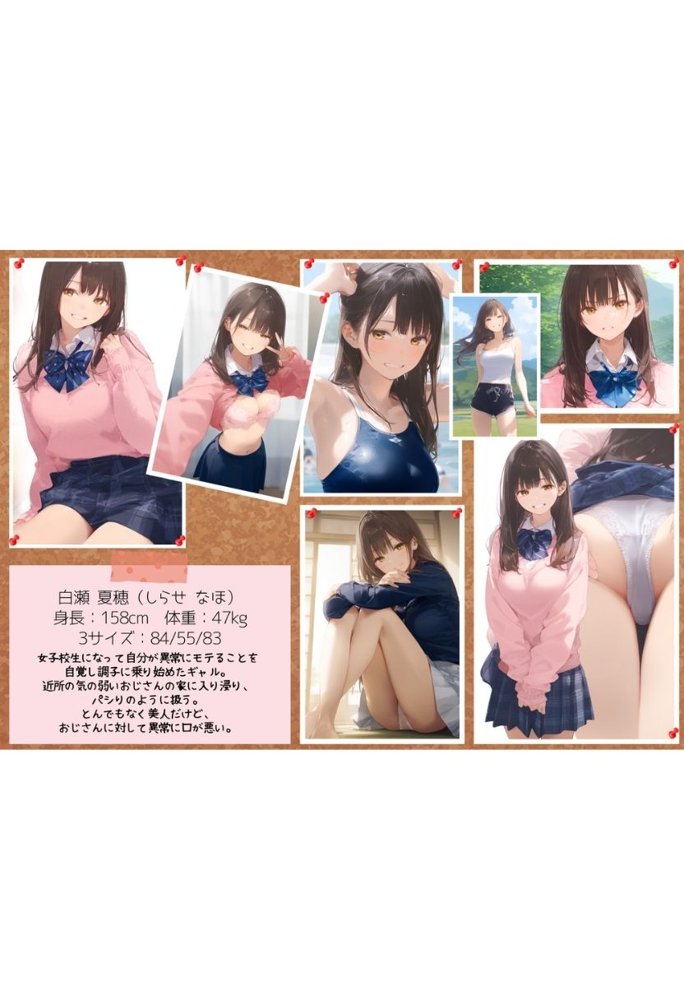 お隣のツンデレギャルがおじさんからちんぽ借りる話 エロ同人誌画像 069