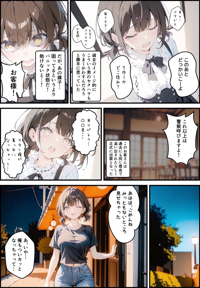隣に住んでる大学の同期と甘々初えっち エロ同人誌画像 006