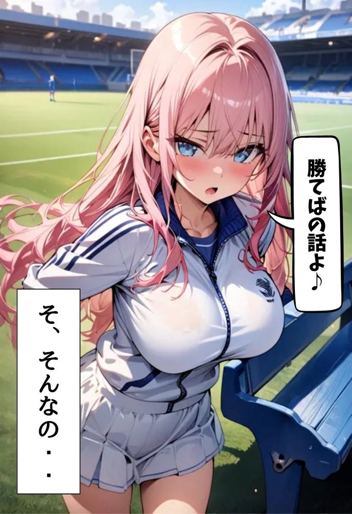 爆乳マネージャーと試合後に濃厚えっち エロ同人誌画像 011