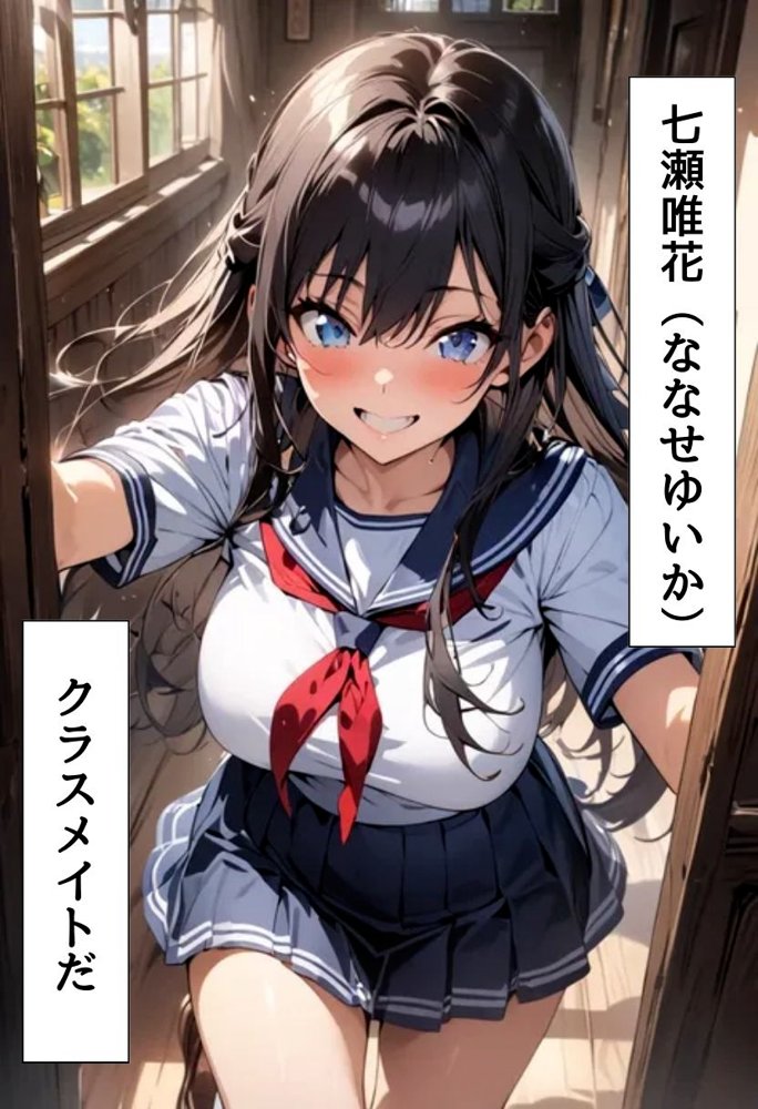 爆乳同級生の三大欲求 エロ同人誌画像 003