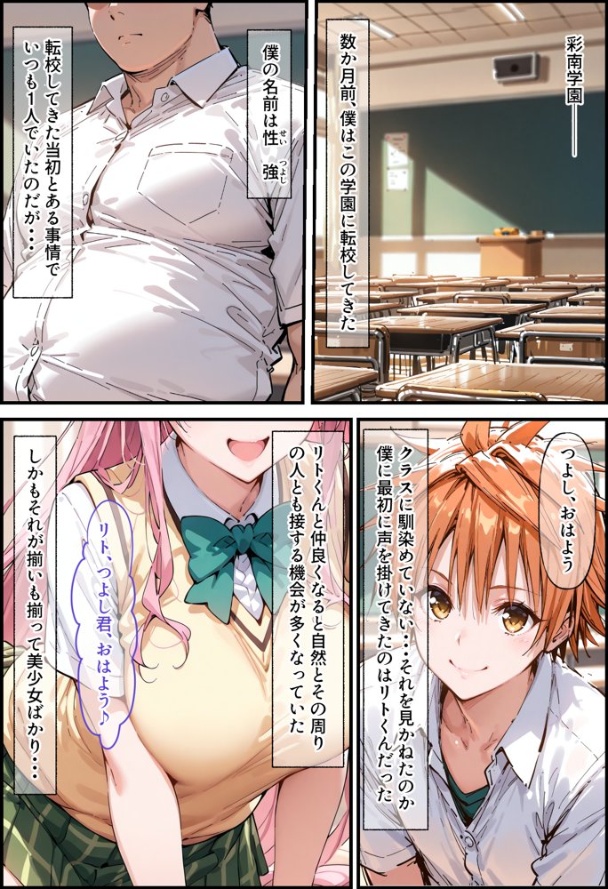 とらぶる寝取られ楽園崩壊 エロ同人誌画像 001