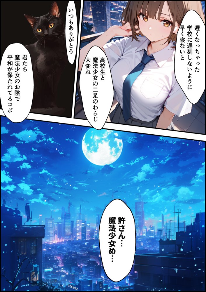 魔法少女のエナジーは残り0％ エロ同人誌画像 010