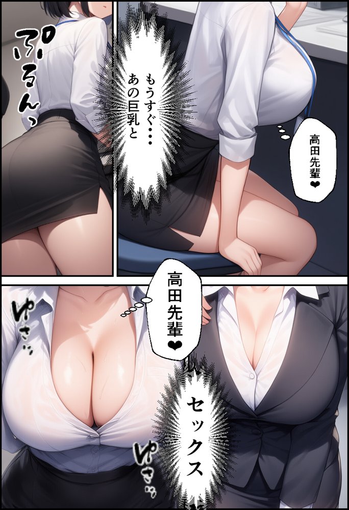 新卒ちゃんはふたなり！ エロ同人誌画像 010