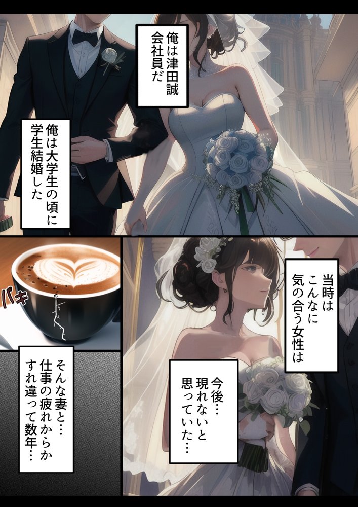 妻がパパ活アプリで同級生の男に寝取られた原因-嫁の女教師は生徒のギャルにパパ活でチャラ男パパ活アプリに登録され同級生に寝取られる。旦那の俺は「妻の寝取られ」を見せられながら生徒のギャルに犯●れ寝取られる話 エロ同人誌画像 001