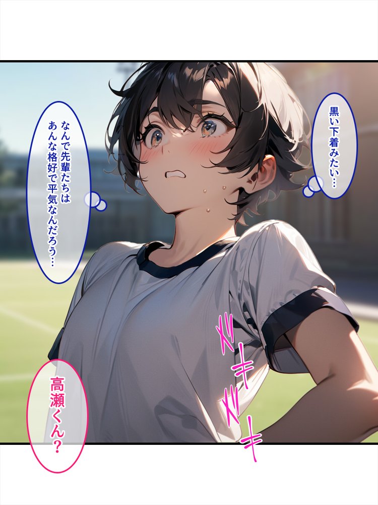 むっちりブルマで精通させてもらった話。 エロ同人誌画像 002