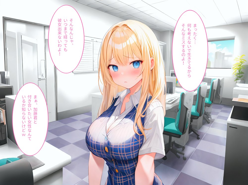 生意気な人妻ギャルOLの弱みを握って寝取ってみた エロ同人誌画像 007