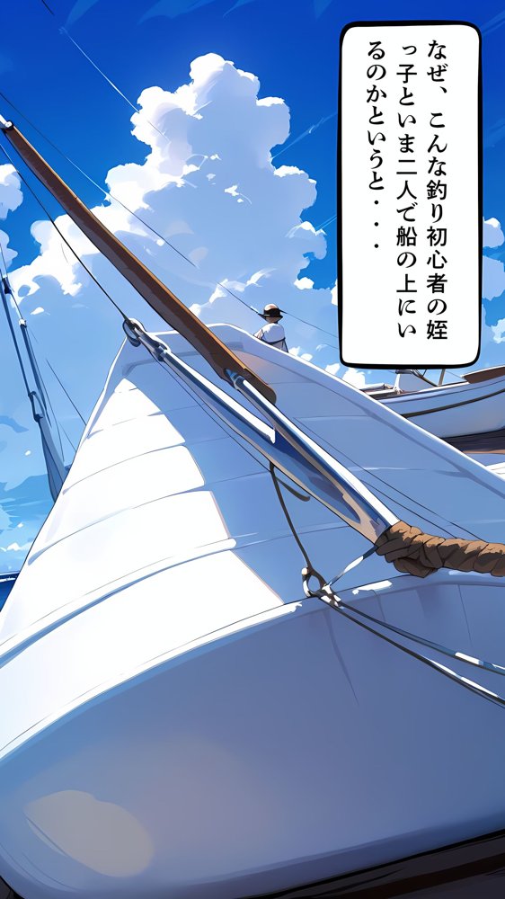 メンヘラ姪っ子に釣られて船上SEXしまくった件 エロ同人誌画像 005