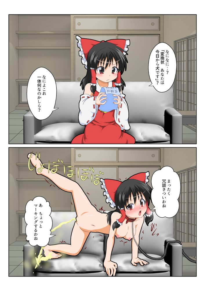 博麗霊夢で不思議なおもちゃで特殊性癖カタログ エロ同人誌画像 012