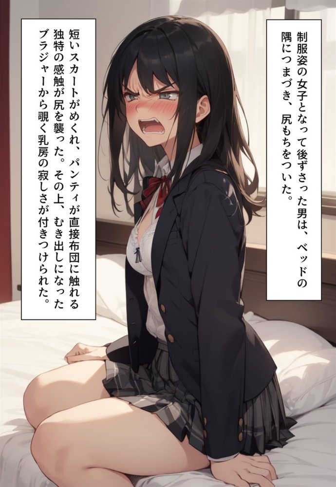 悪人女体化成敗  お前らはみんなオレのメス奴● エロ同人誌画像 026