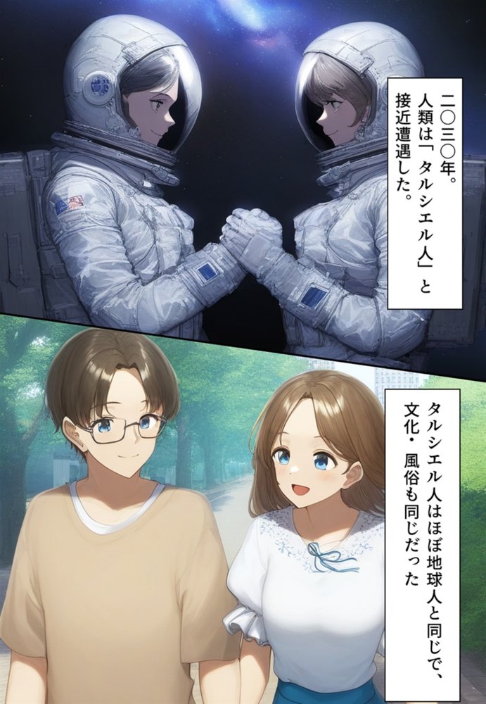 夫婦逆転種族  〜「異性コミュニケーション」その後〜 エロ同人誌画像 001