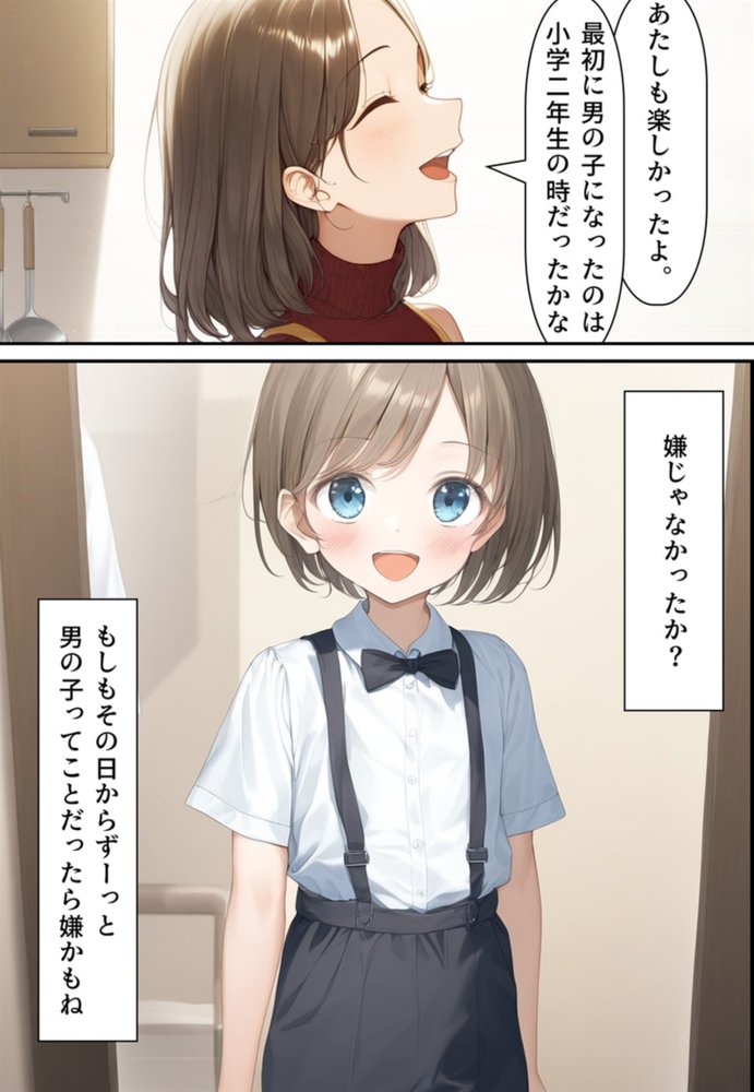 夫婦逆転種族  〜「異性コミュニケーション」その後〜 エロ同人誌画像 006