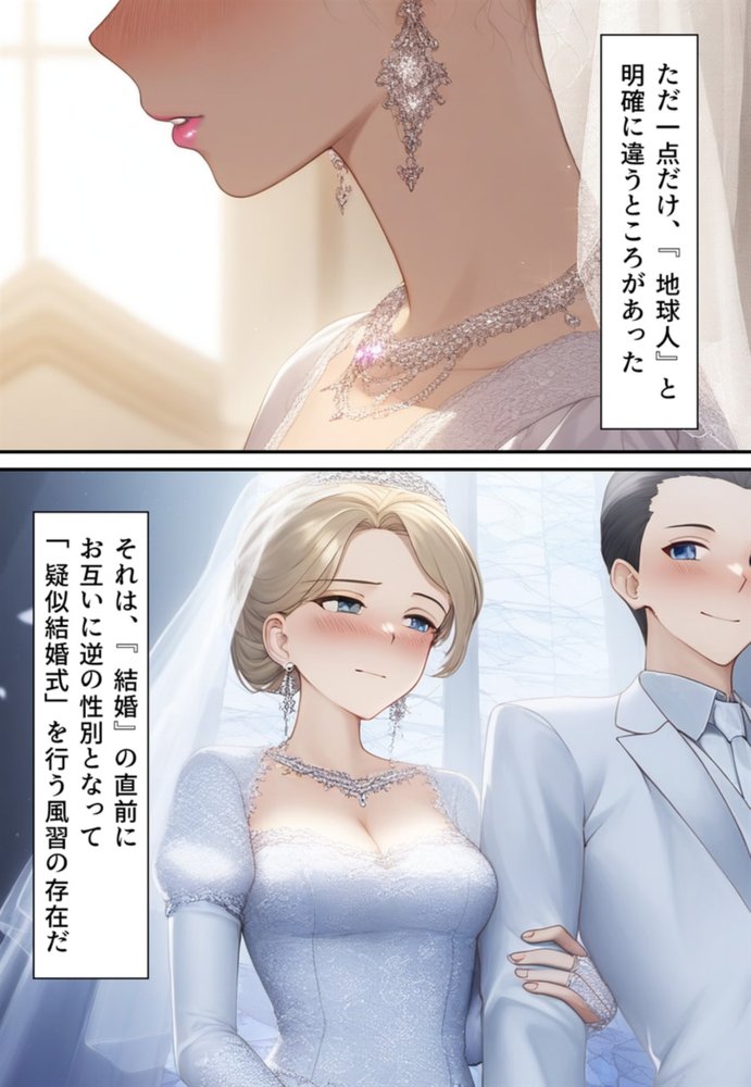 夫婦逆転種族  〜「異性コミュニケーション」その後〜 エロ同人誌画像 012