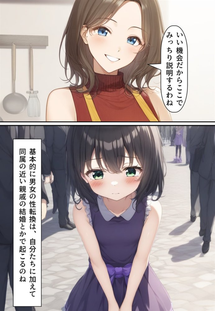夫婦逆転種族  〜「異性コミュニケーション」その後〜 エロ同人誌画像 034