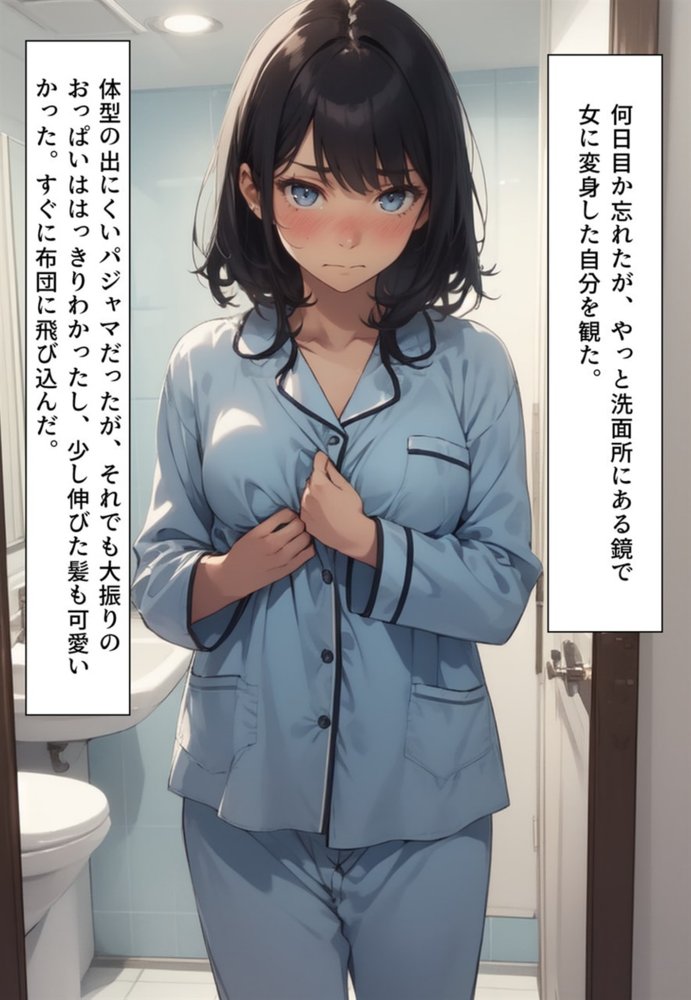 恐怖の女体化マンション！ 隣人お姉さんと百合地獄 エロ同人誌画像 017