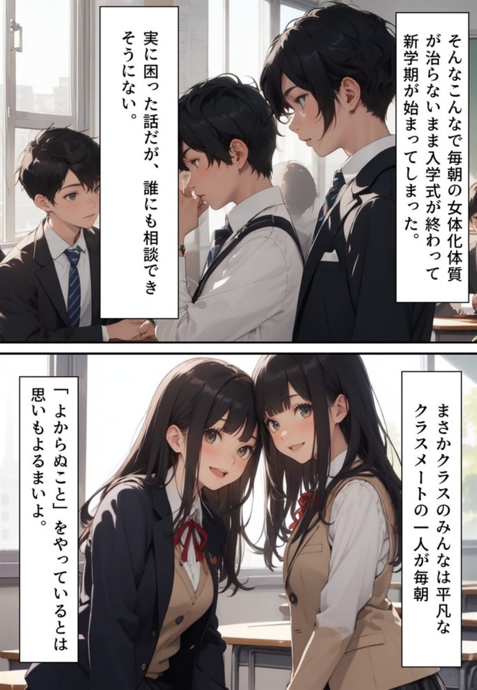 恐怖の女体化マンション！ 隣人お姉さんと百合地獄 エロ同人誌画像 020