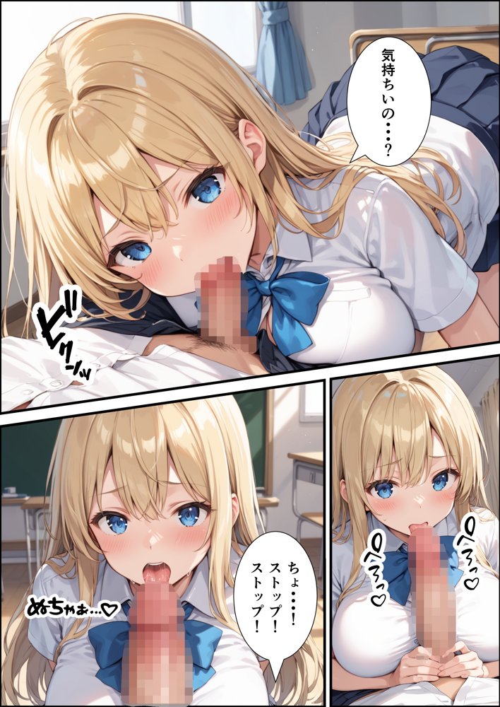 陰キャの俺が隣の席のギャルJKの爆乳を眺めてたら襲われた話【体験版20P】 エロ同人誌画像 019