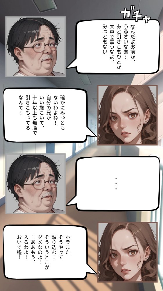 おじさんは ぶたないの？ エロ同人誌画像 002