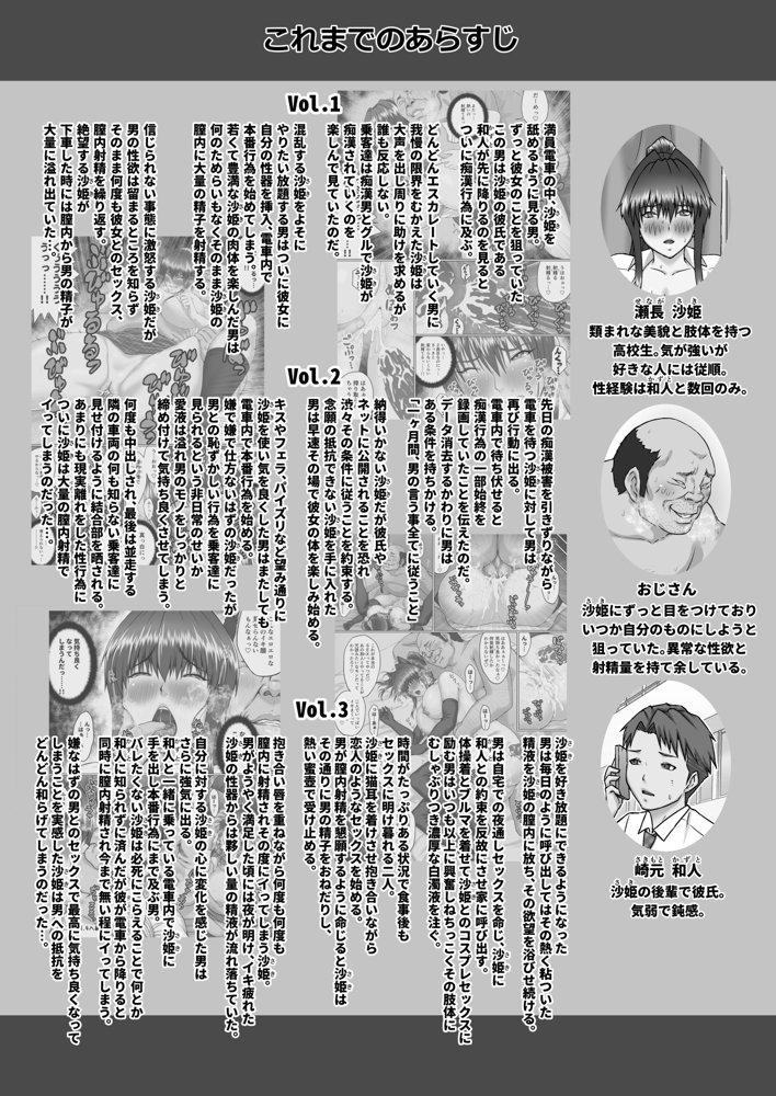 膣内射精おじさんに狙われた女は逃げることができない 〜瀬長沙姫編 VOL.4〜 エロ同人誌画像 002