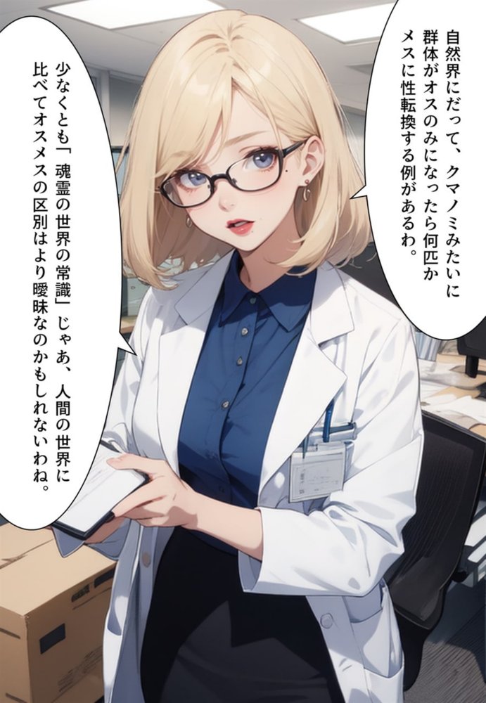 恐怖の女体化マンション！ 隣人お姉さんと百合地獄 エロ同人誌画像 093