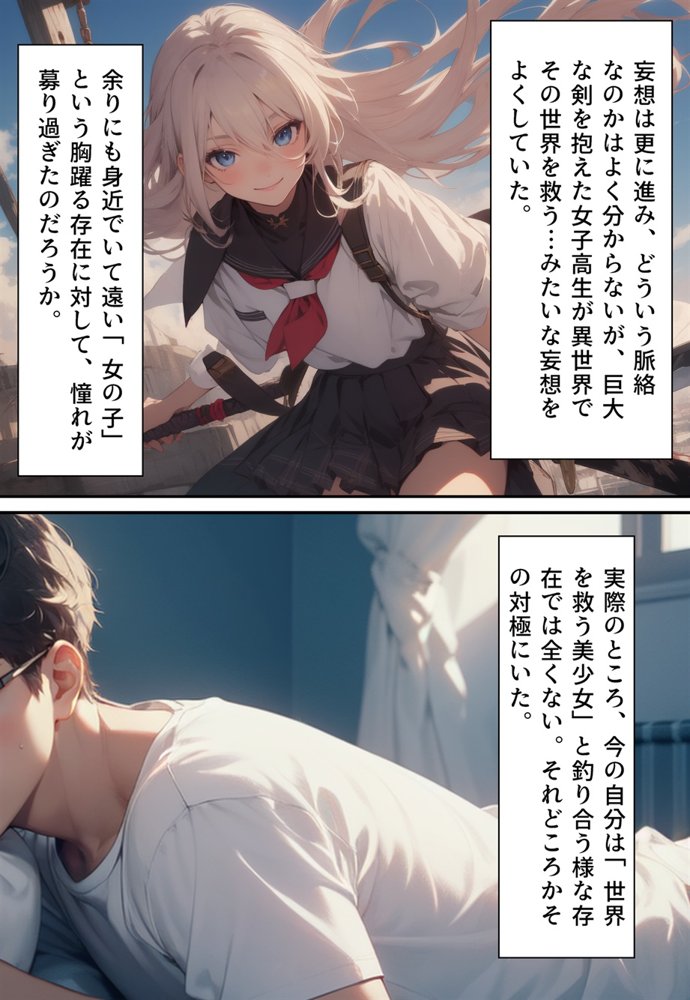 突然女体化能力を得たボクの愉快な生活 エロ同人誌画像 026