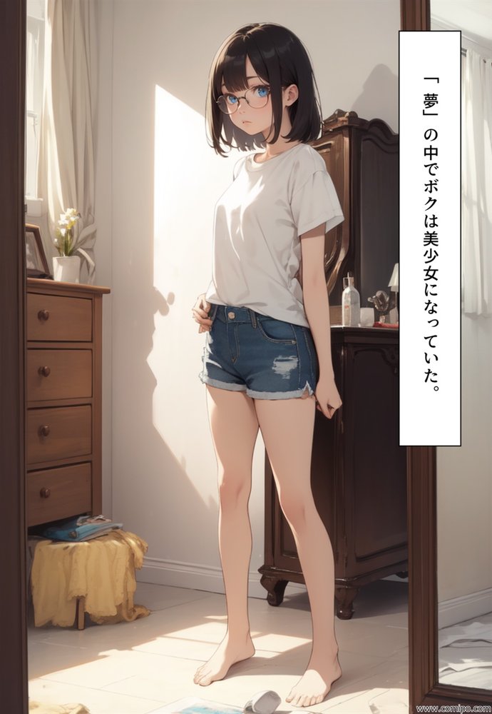 突然女体化能力を得たボクの愉快な生活 エロ同人誌画像 028