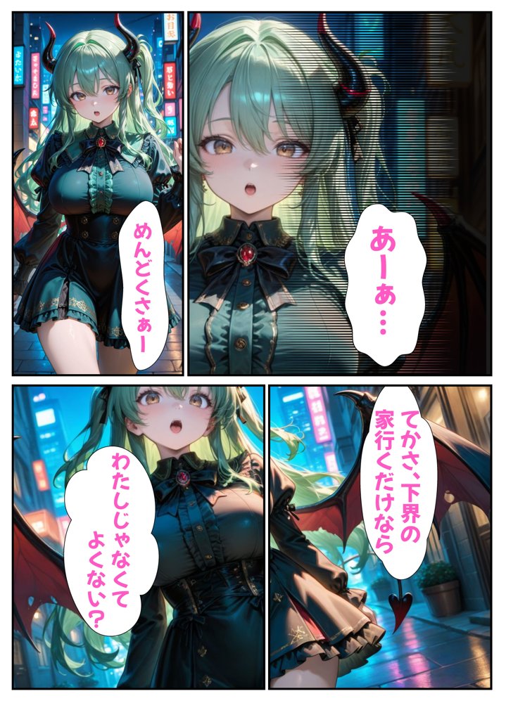 小生意気なサキュバスを騙し討ち種付け教育した件 エロ同人誌画像 011