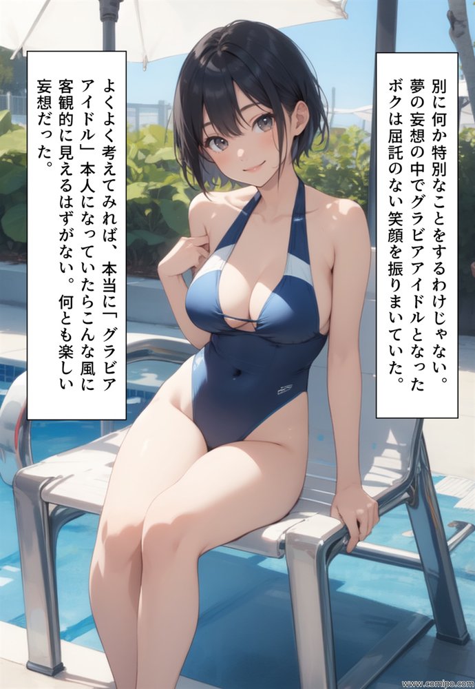 突然女体化能力を得たボクの愉快な生活 エロ同人誌画像 033