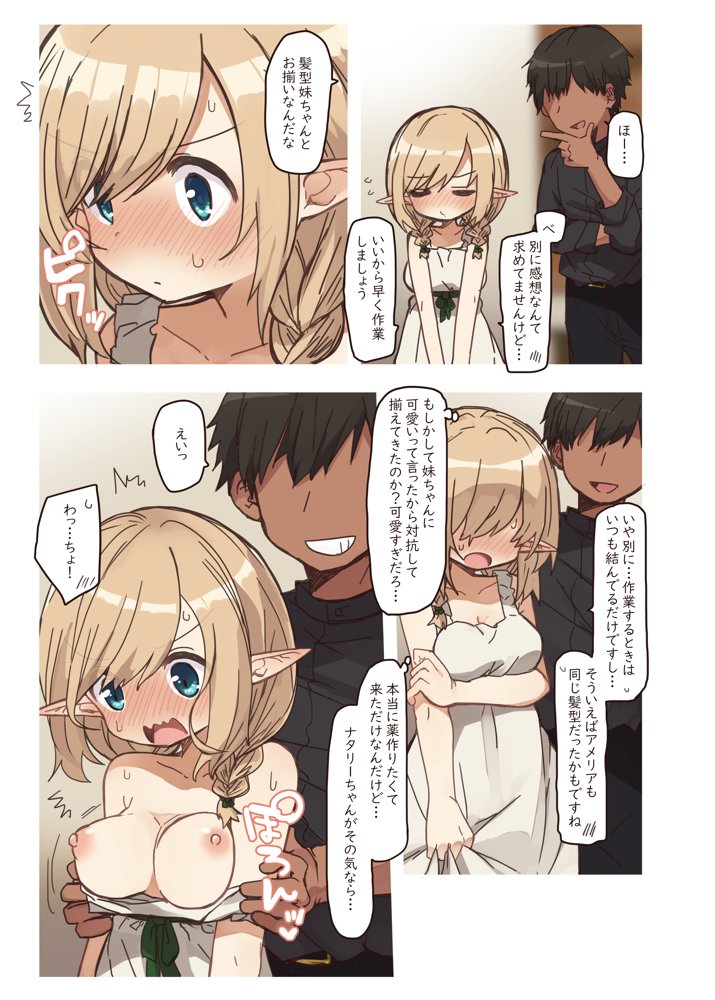 エルフの住む森。シリーズ 総集編 エロ同人誌画像 047