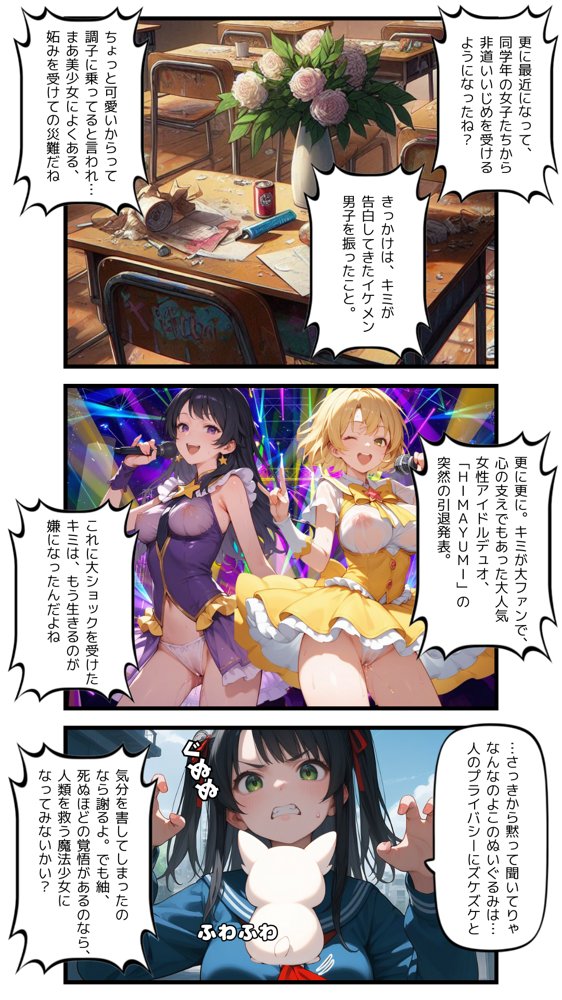 魔法少女残酷物語〜契約書はよく読みましょう〜 エロ同人誌画像 004
