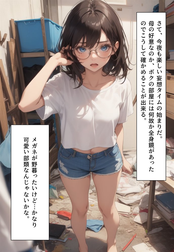 突然女体化能力を得たボクの愉快な生活 エロ同人誌画像 044