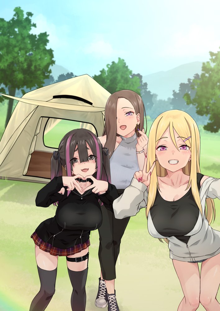ぎゃるキャン〜サークルを作ったら女の子ばかり集まってきた話〜 エロ同人誌画像 013