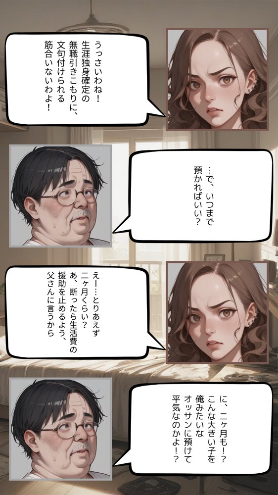 おじさんは ぶたないの？ エロ同人誌画像 005
