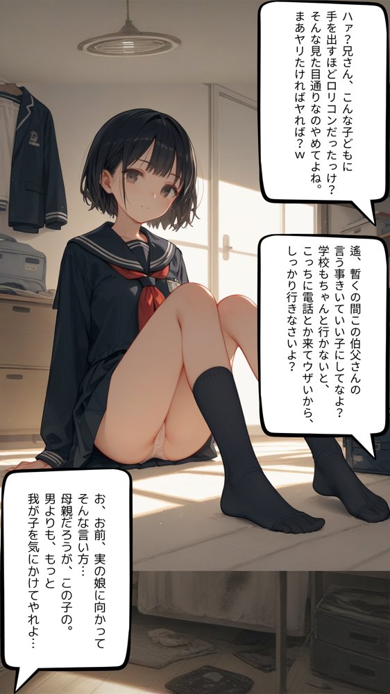 おじさんは ぶたないの？ エロ同人誌画像 006