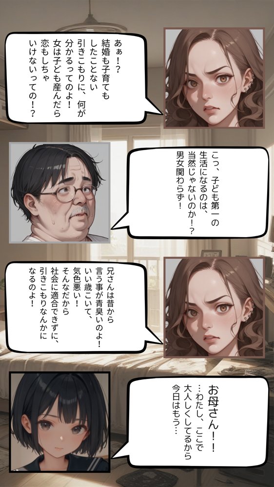 おじさんは ぶたないの？ エロ同人誌画像 007