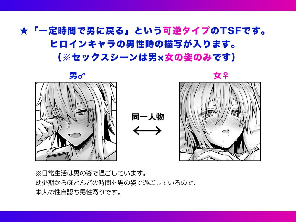 俺の親友はTS（性転換）体質 総集編1 エロ同人誌画像 007