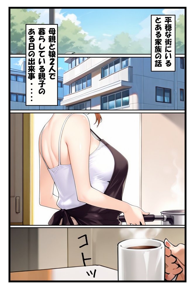 ストーカー日記 バイト先の店長に狙われた橘家 京香編 エロ同人誌画像 001