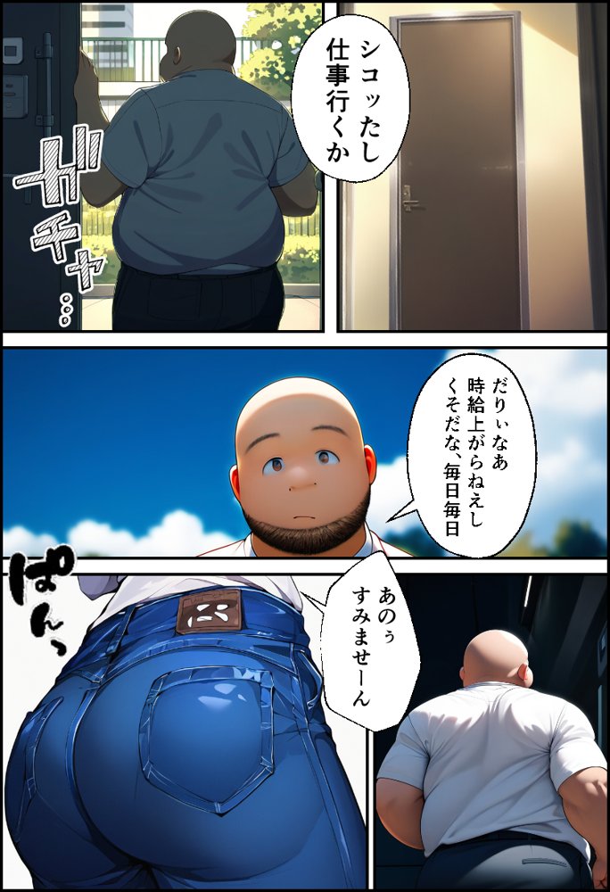 巨乳親子丼！おじさんのチ〇ポに支配された母と娘 エロ同人誌画像 034