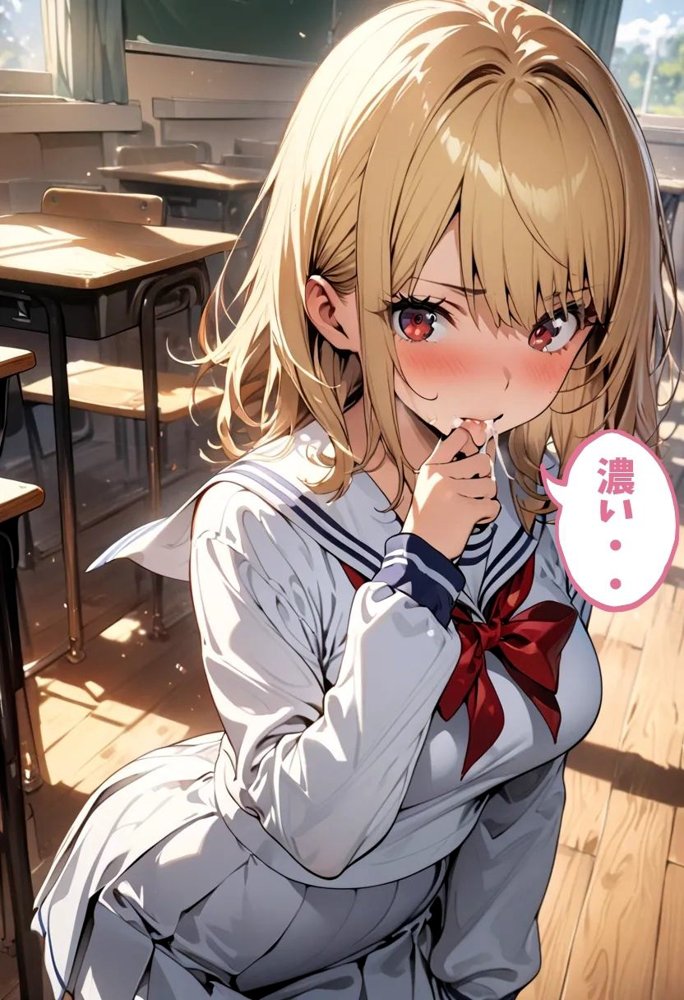 巨乳美少女が先生にマ●コ貸した話 エロ同人誌画像 012
